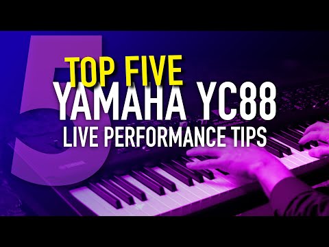 TOP 5 Yamaha YC88 Live Performance Tricks!