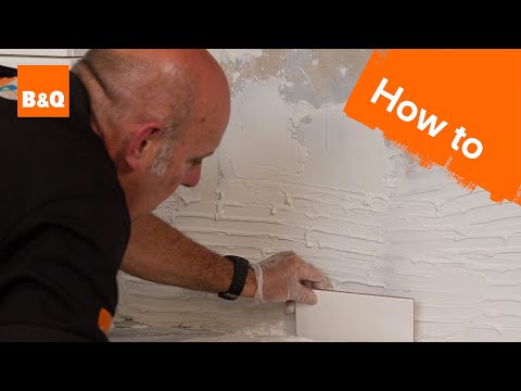 How to tile a kitchen wall