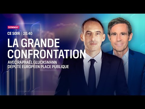Raphaël Glucksmann face aux Français et à Eric Zemmour sur LCI