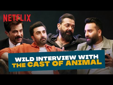 ⁠Bassi & the ANIMAL Cast: Dad-Son Relationships & #Animal Park! | Ranbir Kapoor, Anil K, Bobby D