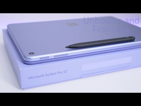 2025 Surface Pro 12-inch - Unboxing, Setup and First Look