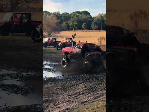 Day one trucks gone wild weekend at plant bamboo #megatruck #mudbog #offroad #mud