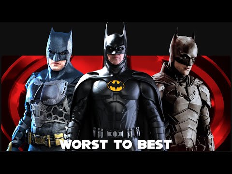 All 25 Live-Action Batsuits Ranked from Worst to Best - (Includes Flash 2023)