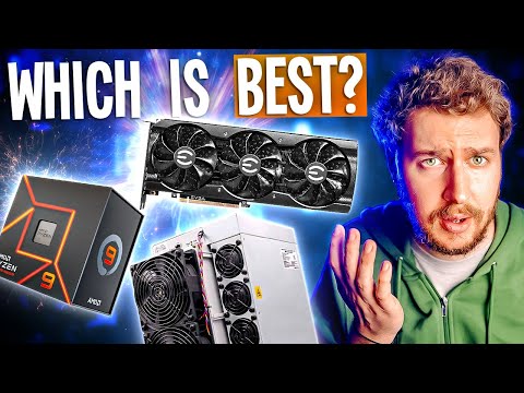 CPU vs GPU vs ASIC mining