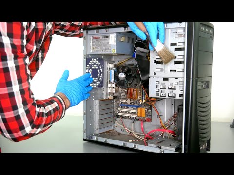 SATISFYING computer DEEP CLEANING