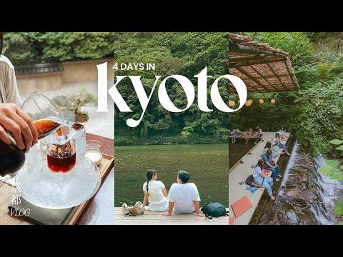 a summer escape to Kyoto, Japan | 4 days of train trip, day trip to kibune, revisiting arashiyama