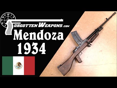 Mendoza 1934: Mexico's Domestic LMG