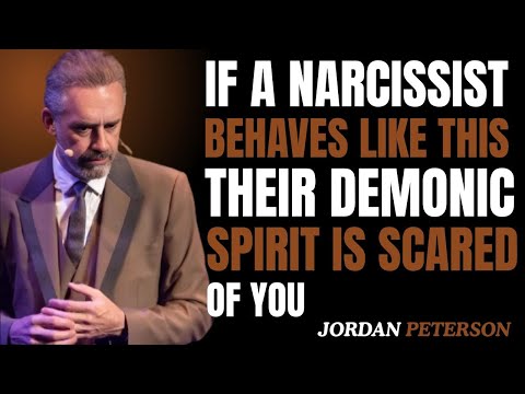 'If a Narcissist Behaves Like this Their Demonic Spirit is Scared of You| Speech By Jordan Peterson