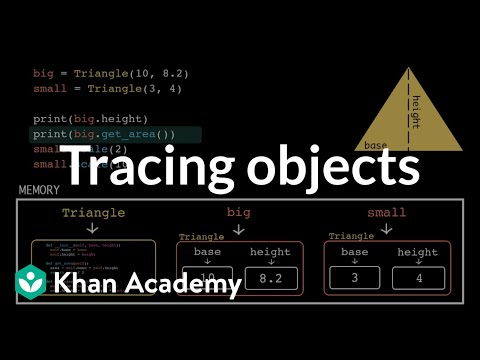 Tracing objects | Intro to CS - Python | Khan Academy
