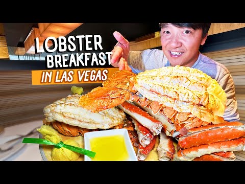 "SECRET" 24 Hour LOBSTER Seafood Bar & World's LARGEST Halo-Halo in Las Vegas