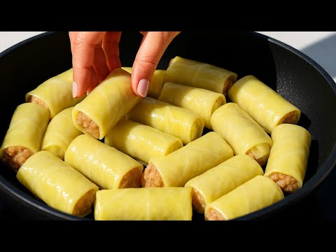 Почему я не знала этого рецепта раньше❓Здоровая и дешевая еда! Тесто просто наливаю на сковороду!