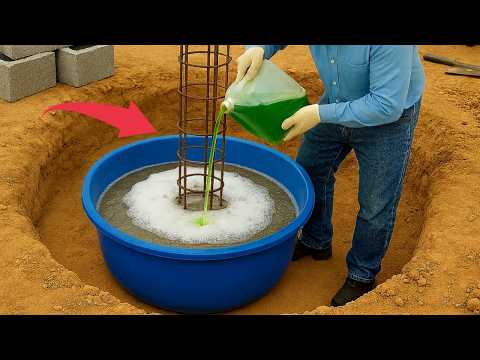 Mix CEMENT with DETERGENT and see something most people would never believe is possible!