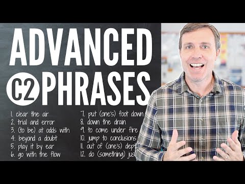 Advanced (C2) Phrases to Build Your Vocabulary