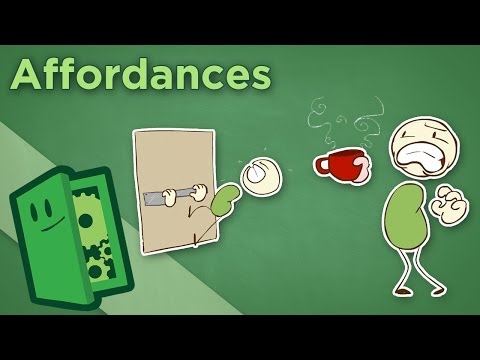 Affordances - How Design Teaches Us Without Words - Extra Credits