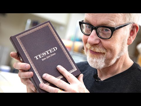 Adam Savage Stunned by How This Fake Book Was Made