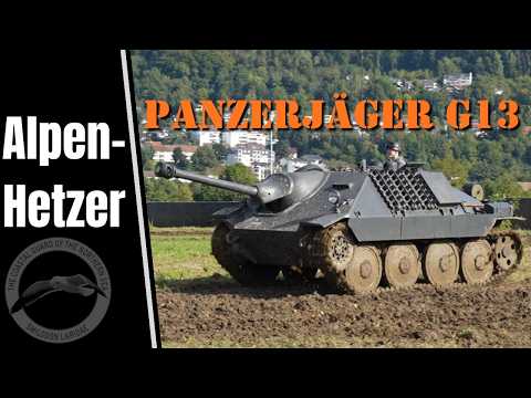 Der Jagdpanzer G13 - Oder Warum die Schweizer nach dem zweiten Weltkrieg den "Hetzer" gekauft haben