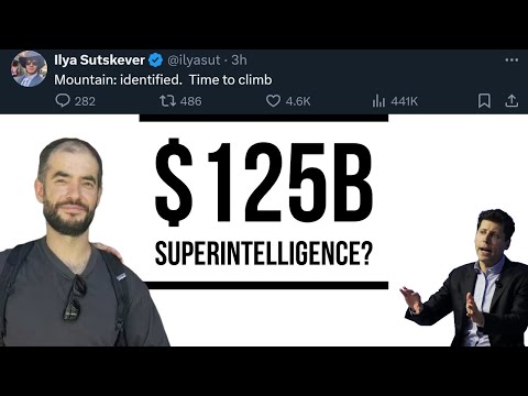 $125B for Superintelligence? 3 Models Coming, Sutskever's Secret SSI,  & Data Centers (in space)...