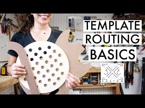 How to Use Templates for Woodworking Projects - Flush Trim Bit VS. Guide Bushing