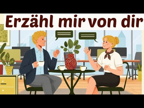 German Podcast / Deutsch lernen – Erzähl mir von dir: 30 Sätze für Selbstvorstellung (A1–B2) 🎧🇩🇪