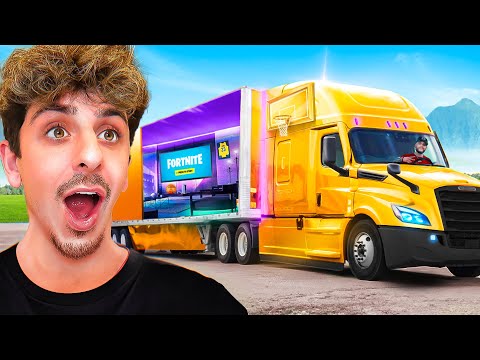 Spending 24 Hours in a $250,000 Luxury Semi Truck!