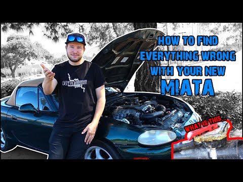 What To Do After You Bring Home Your New Born Miata! (Miata Dad Protips) [Project 2SJ Ep2]