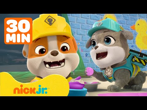 Rubble & Crew | Rubble & Motor lernen Kunst & bauen eine neue Schule! mit Mix | Nick Jr. Deutschland