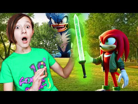 Шин Соник НАПАЛ на наш ГОРОД в реальной жизни !