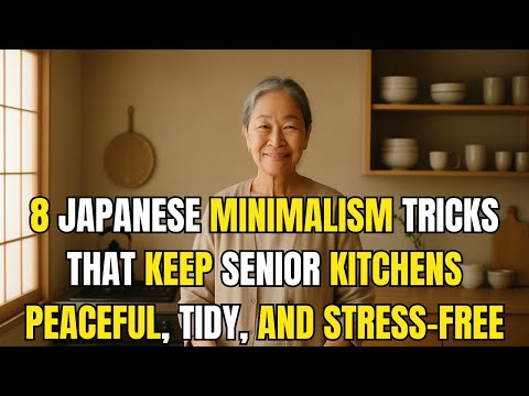 8 Japanese Minimalism Tricks That Keep Senior Kitchens Peaceful, Tidy, and Stress-Free! Senior Reset