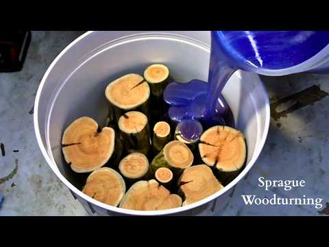 Woodturning Art: Creating a Buckthorn and Epoxy Hollow Form