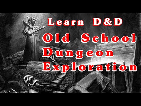 Dungeon Exploration the old school way (D&D)