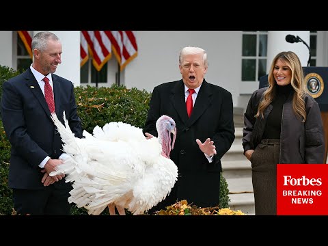 ICYMI: President Trump Holds Annual Thanksgiving Turkey Pardon For 'Waddle'