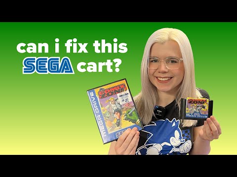 Can I fix this Sega Cart?