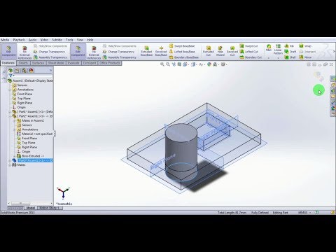 Solidworks Assembly top down approach