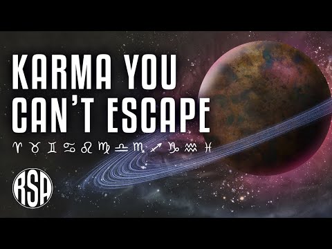 Karma You Can’t Escape  I  Saturn’s Sign in Your Chart