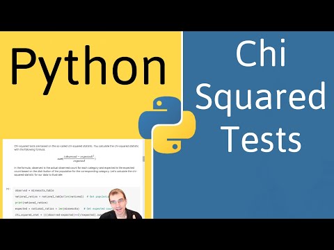 Python for Data Analysis: Chi-Squared Tests
