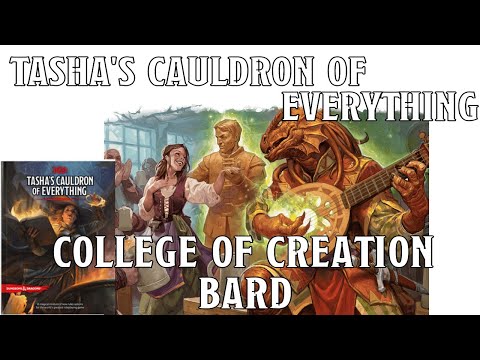 College of Creation Bard in Tasha's Cauldron of Everything | Nerd Immersion