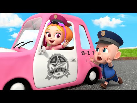 Help! I'm Stuck Song 😭 Wheels On The Bus + Playground Song | Rosoo Nursery Rhymes & Kids Songs