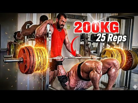 He Is Not Human... 200kg x 25 Reps (Andrey Smaev)