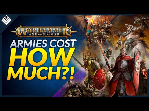 How Much Does an Age of Sigmar Army Actually Cost? Every Faction Covered!