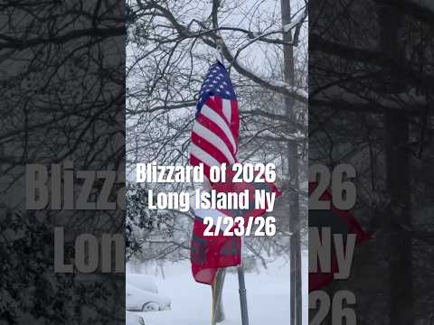 Blizzard of 2026 #snow #winter #blizzard