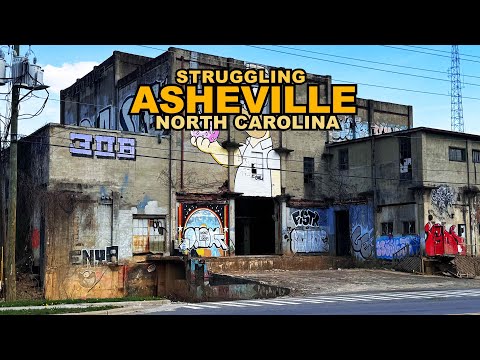 We Visited Struggling Asheville, NORTH CAROLINA - The USA's Biggest House - Awesome Restaurant Visit