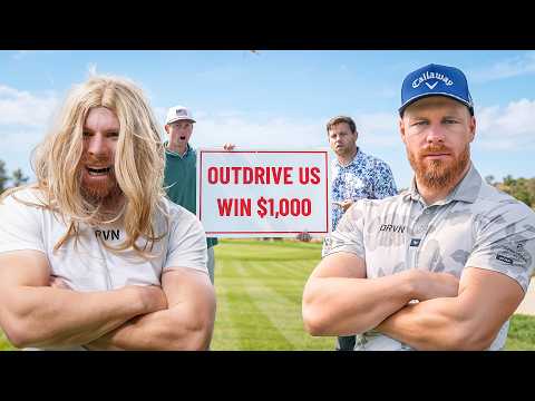 World Long Drive Champion goes undercover and pranks golfers...