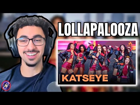they told me to react to Katseye's Lollapalooza Performance...