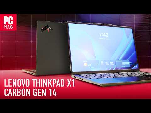 I Tried the Slick New ThinkPad X1 Carbon Gen 14. It's Lenovo’s Most Repairable Ultraportable Yet