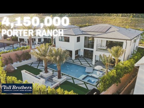 Move-in Ready Luxury: Porter Ranch Home Tour for Families & Entertainment | 20216 W. Albion Way