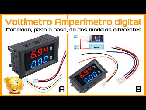 CÓMO INSTALAR UN VOLTÍMETRO-AMPERÍMETRO DIGITAL | DOS MODELOS DIFERENTES