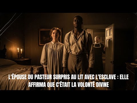 L'Épouse du Pasteur surpris au lit avec l'esclave : Elle affirma que c'était la volonté divine