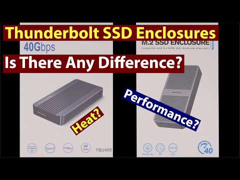 Thunderbolt Enclosure-Are They All The Same?