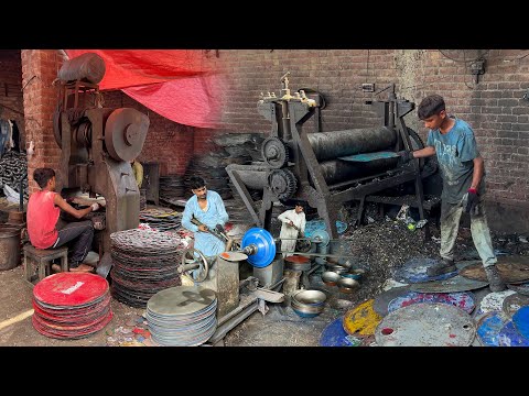 Master Craftsmen Recycle Oil Drum Tops into High-Quality Handmade Products