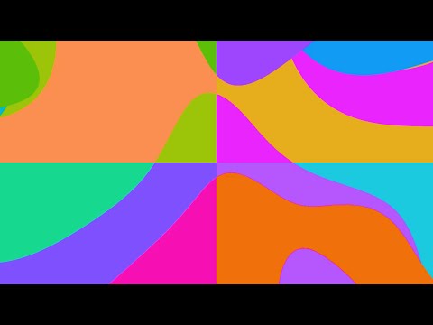 Moving Color Block Screensaver